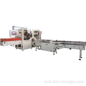 OK-602K High speed full auto facial tissue single packing machine